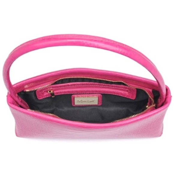 BLACK CROC HANDLE CROSSBODY BAG - Picture 3 of 3